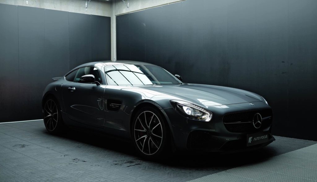 C8 Corvette with complete paint protection film coverage preventing rock chips and protecting the ceramic coating investment