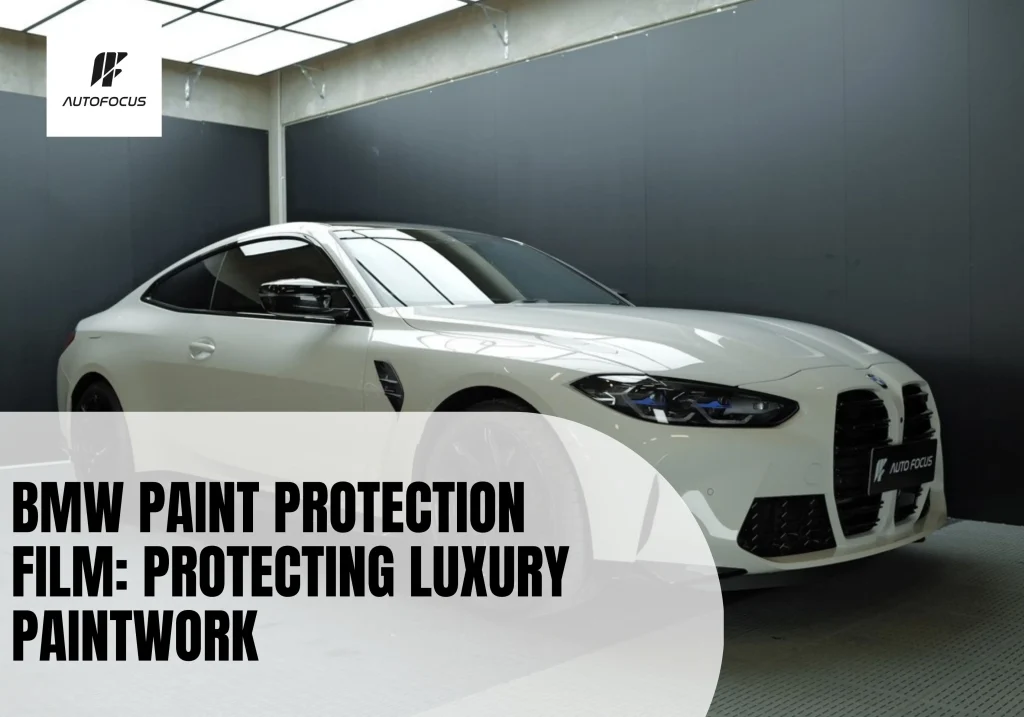 BMW Paint Protection Film installation on G82 M4 with UPPF P20 Nano coating