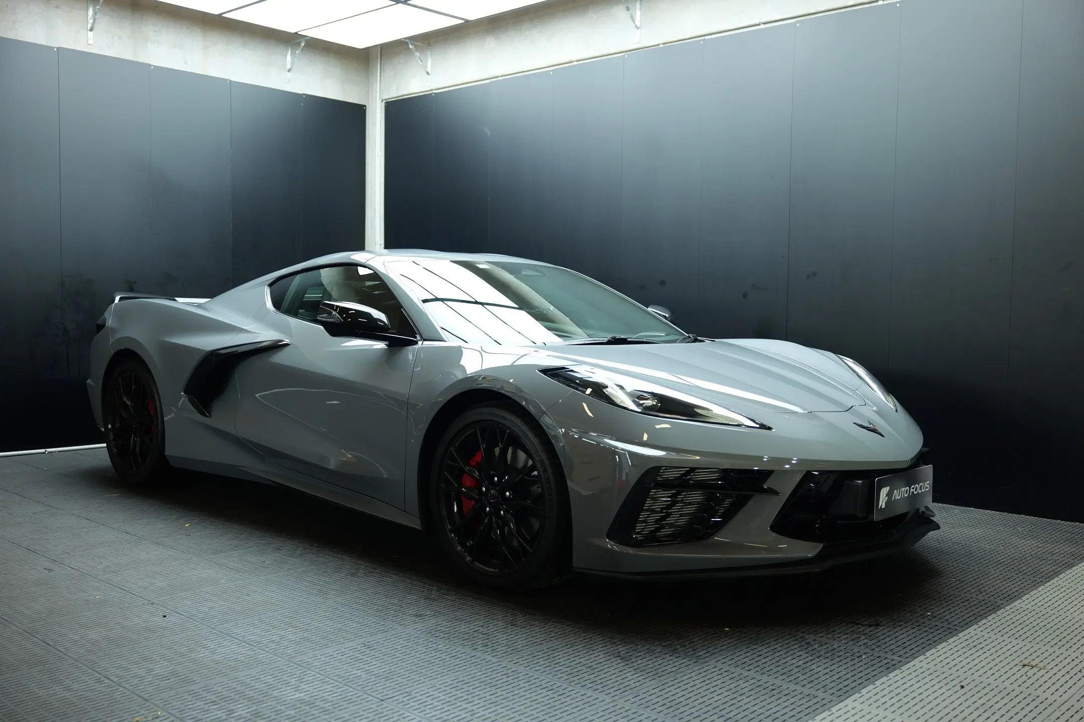 Complete auto detailing Sydney PPF application on C8 Corvette protecting against rock chips and paint damage
